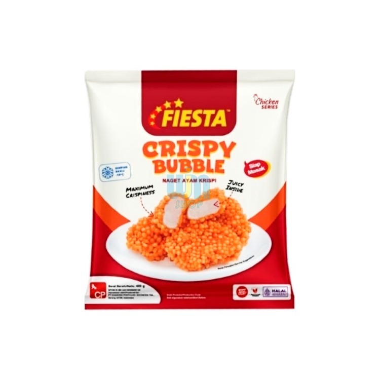 

Fiesta Nugget Crispy Bubble 400gr