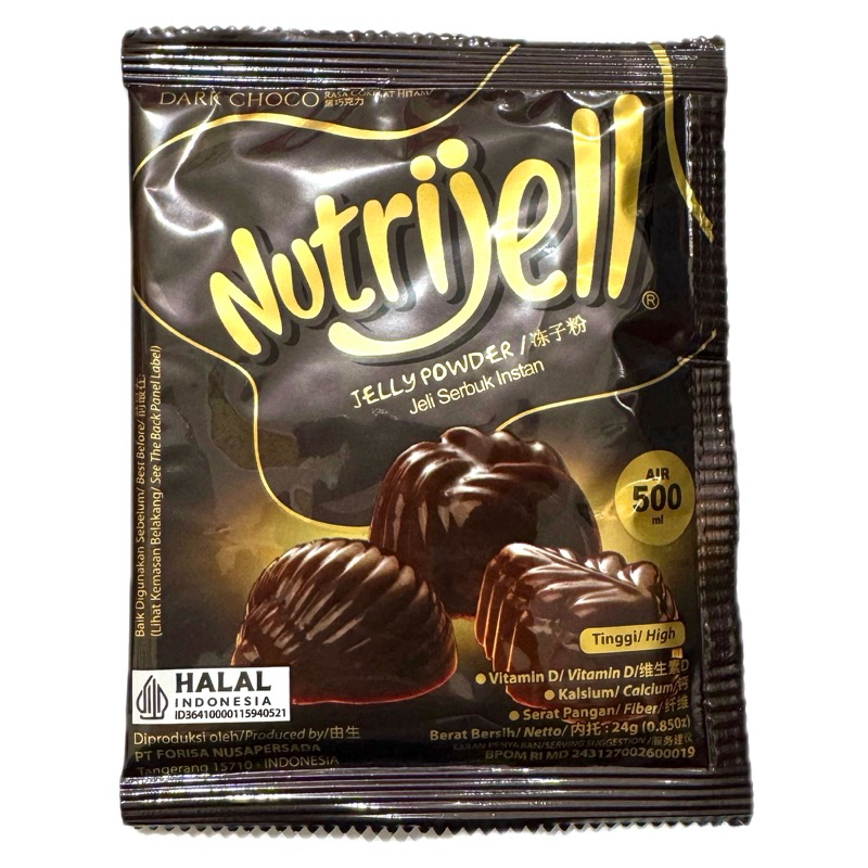 

Nutrijell Jelly Dark Chocolate 24g