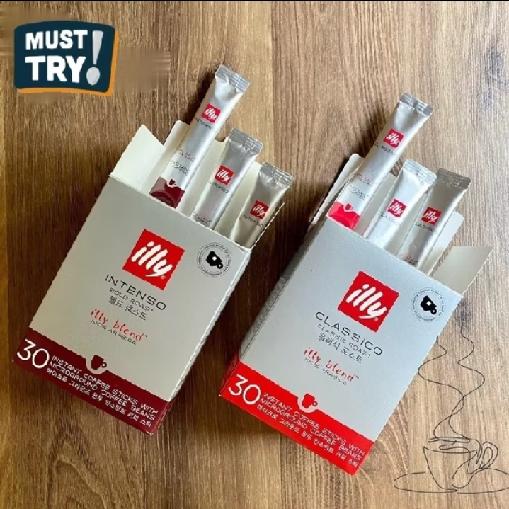 

illy Instant Coffee stick Reguler Classico dan Intenso - Kopi Instant - Ecer per 1s