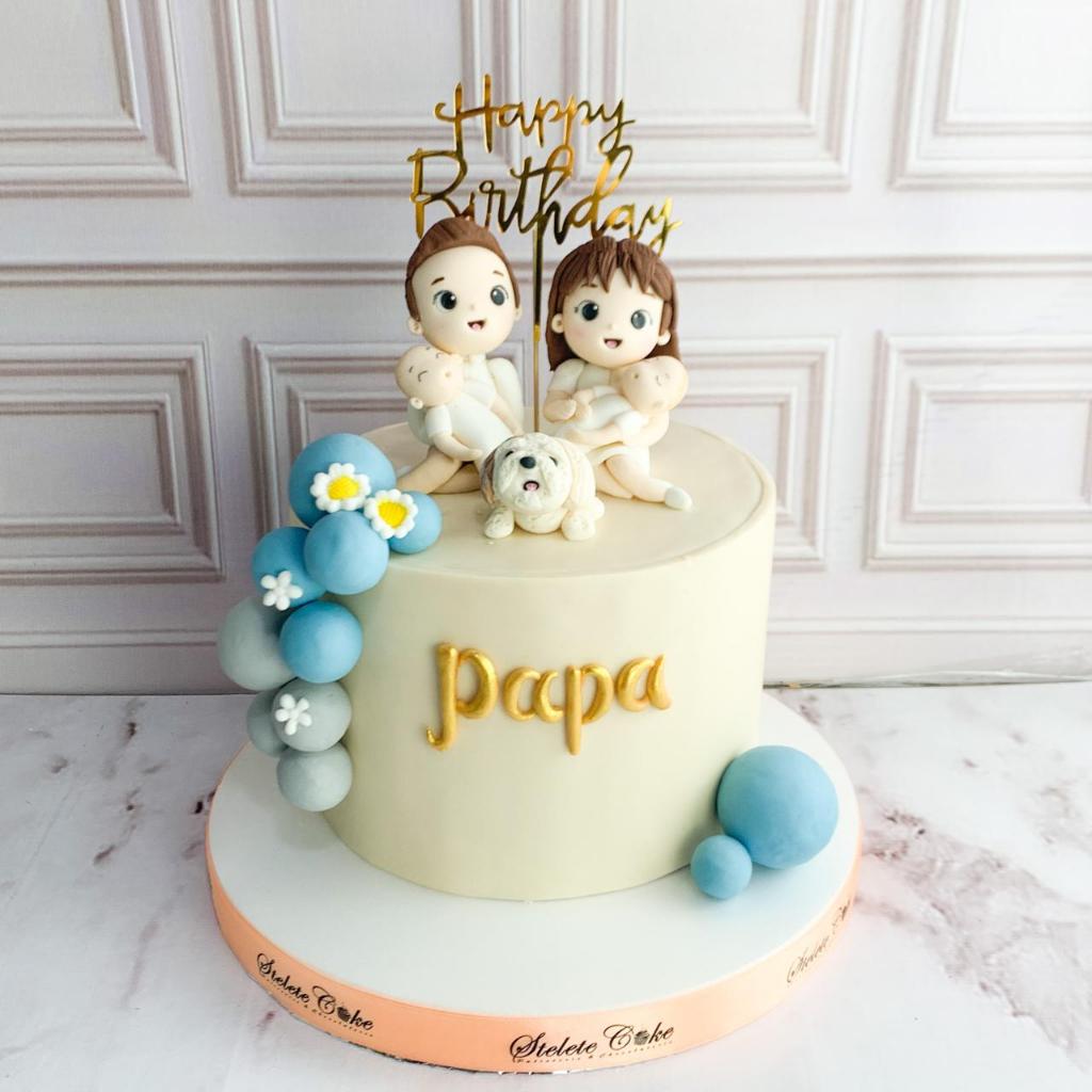 

Kue ulang Tahun/Birthday Cake/Kue Ultah Tema Familly/Kue Birthday jakarta/Kue Tema Keluarga