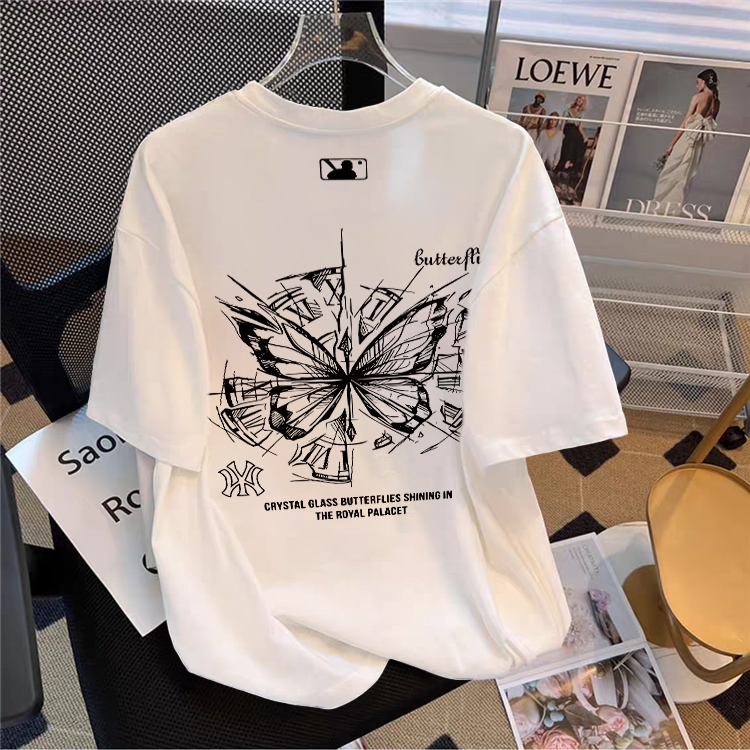 KOIKOO baju wanita oversize kaos wanita jumbo baju kaos wanita import kaos oversize wanita kaos ny