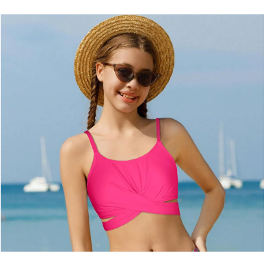 Z BY ZELLA & ORAGEOUS JUNIOR BIKINI ANAK PEREMPUAN / GIRL'S BIKINI SIZE 6 7 8 10 12 14 16 UNTUK USIA