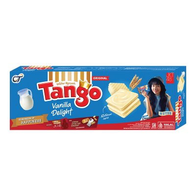 

Tango Wafer rasa Susu Vanila Delight box 133g