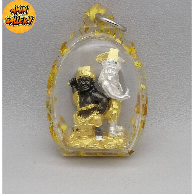 Kalung Liontin Amulet Tua Li Ya Pek / Liontin Dewa Tua Ya Ji Ya / He Bai Wu Chang