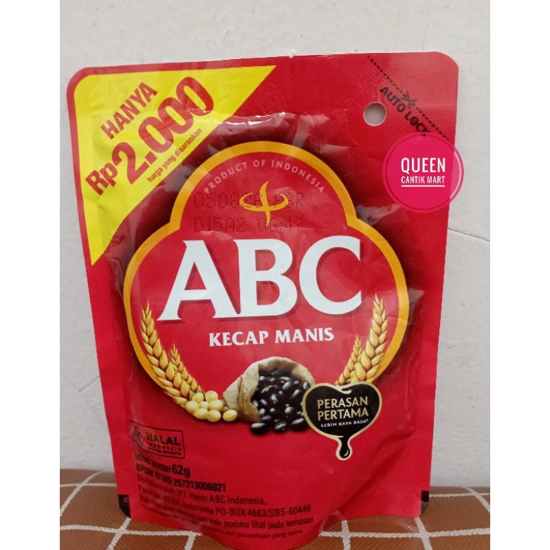 

ABC KECAP MANIS 62 g REFILL 2000an