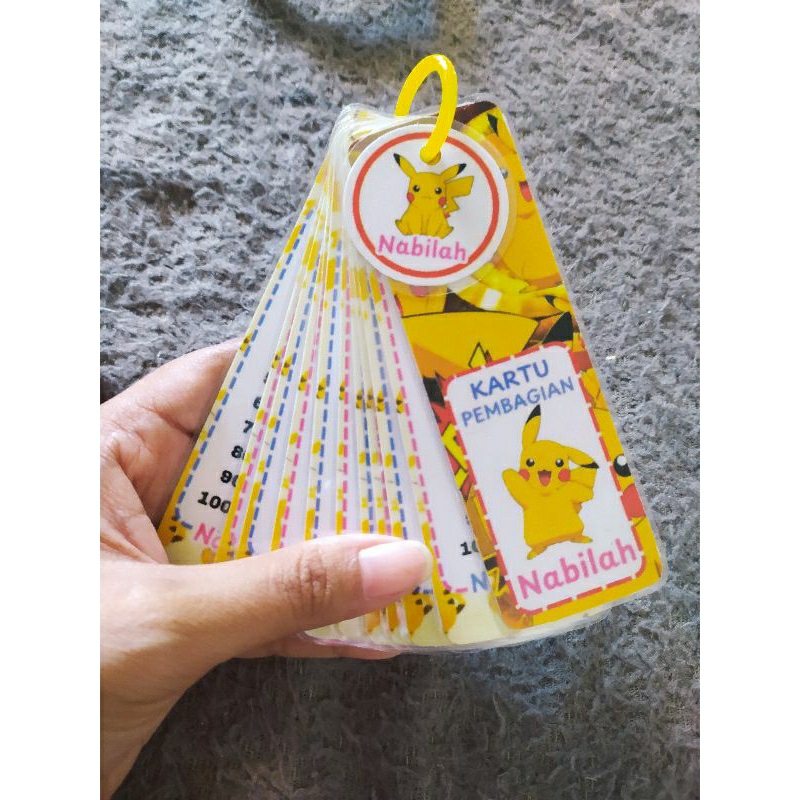 

Flashcard PIKACHU Perkalian & Pembagian