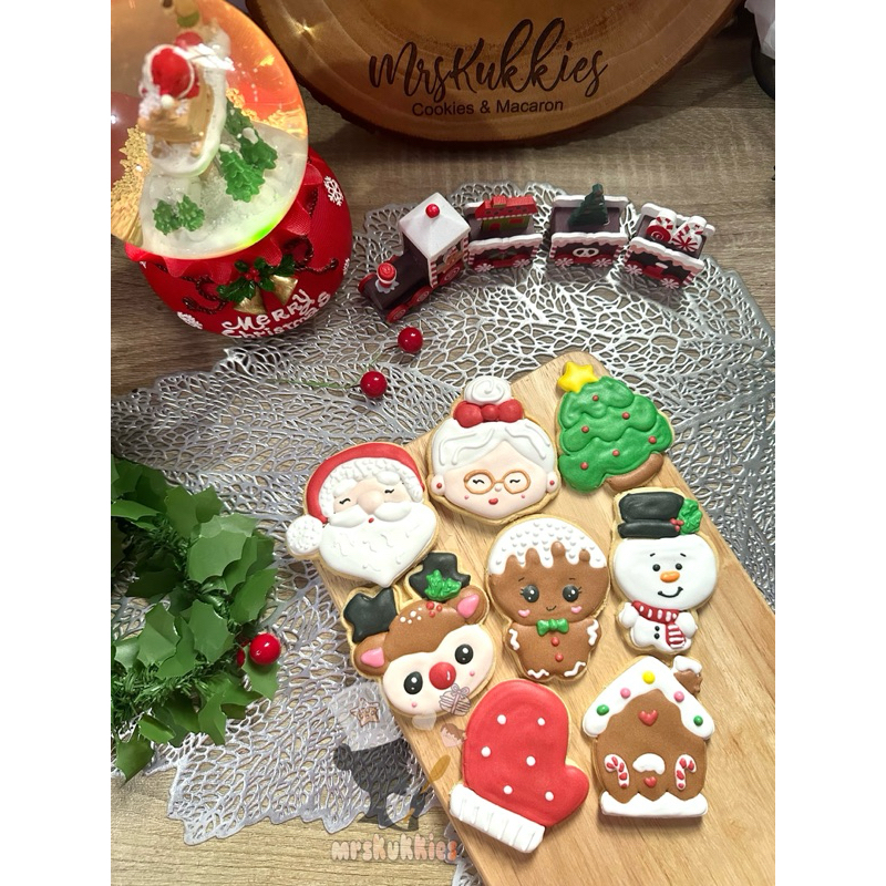 

Christmas Butter Cookies 1pcs per 6box