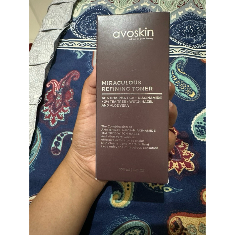 Toner Refining Avoskin Preloved baru dipakai 3kali