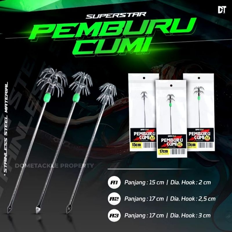 Pemburu Cumi Superstar Kail Pancing Cumi Pemburu cumi-Umbrella Hook -Squid hook