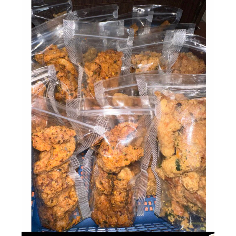 

Kulit ayam krispi 50 gram