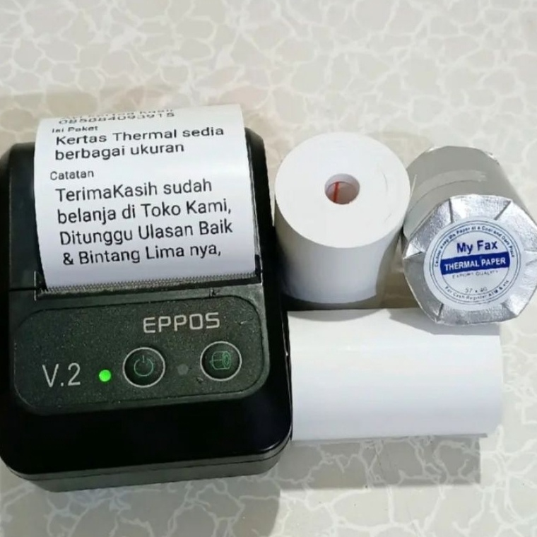 

Hot Deals Kertas struk kasir thermal 5857x4 full coreles paket 1 pcs