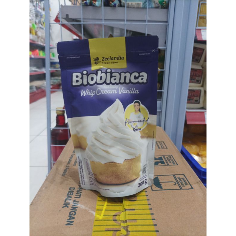 

Biobianca Non Dairy Wippy Cream Bio Vanilla 200 Gram