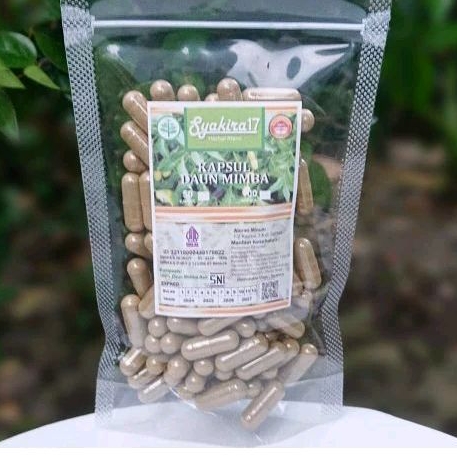 

KAPSUL HERBAL ASLI DAUN MIMBA KEMASAN POUCH ISI 100