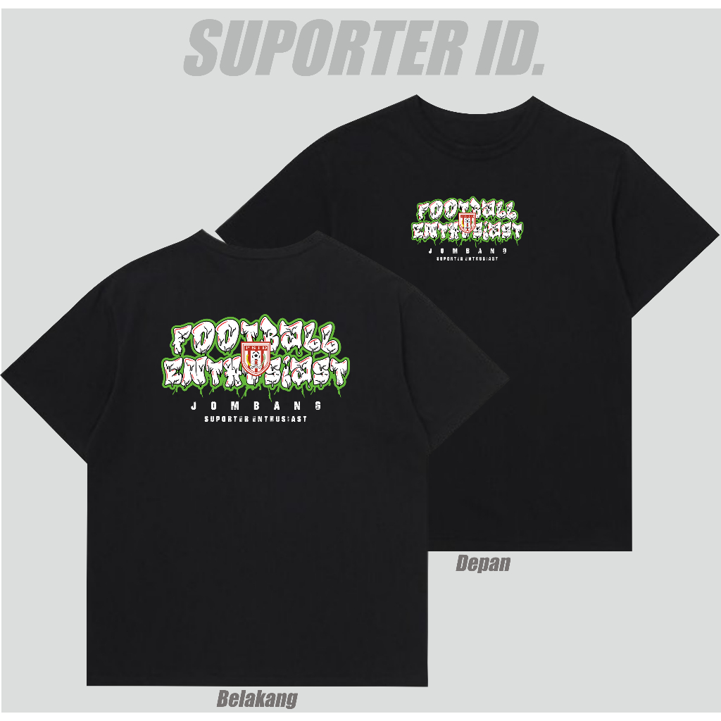 Kaos Suporter PSID Jombang Tshirt Jombang Suporter Enthusiast