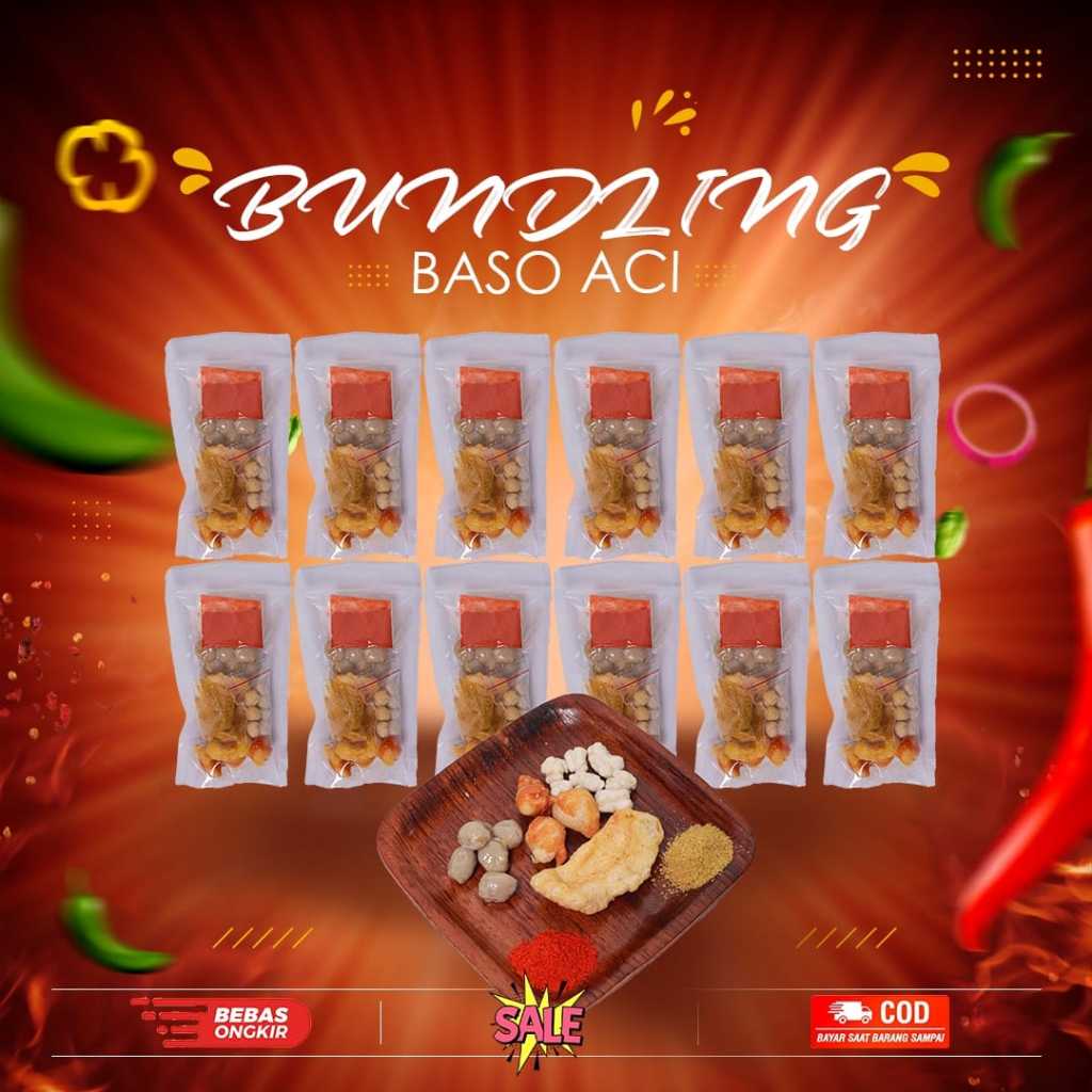 

PAKET Baso Aci Instan isi 6 pcs - 12 pcs JEBRED