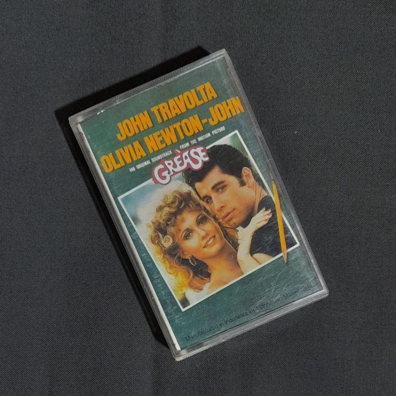 Kaset John Travolta & Olivia Newton-John - Ost. Grease (20th Anniversary)