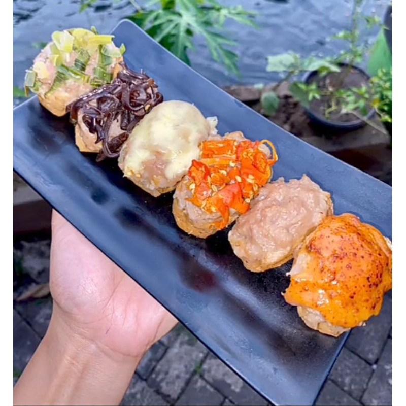 

Tahu bakso toping gacor mix isi 6