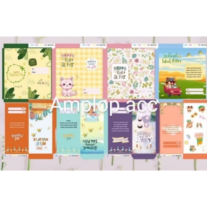 

AMPLOP LEBARAN JUMBO READY STOK (AMPLOP JADI ISI 10 LEMBAR) jika yg di pilih habis akan di kirim random