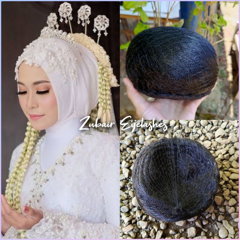 SANGGUL BCL POLOS/ UNTUK PENGANTIN HIJAB/ UKURAN DEWASA