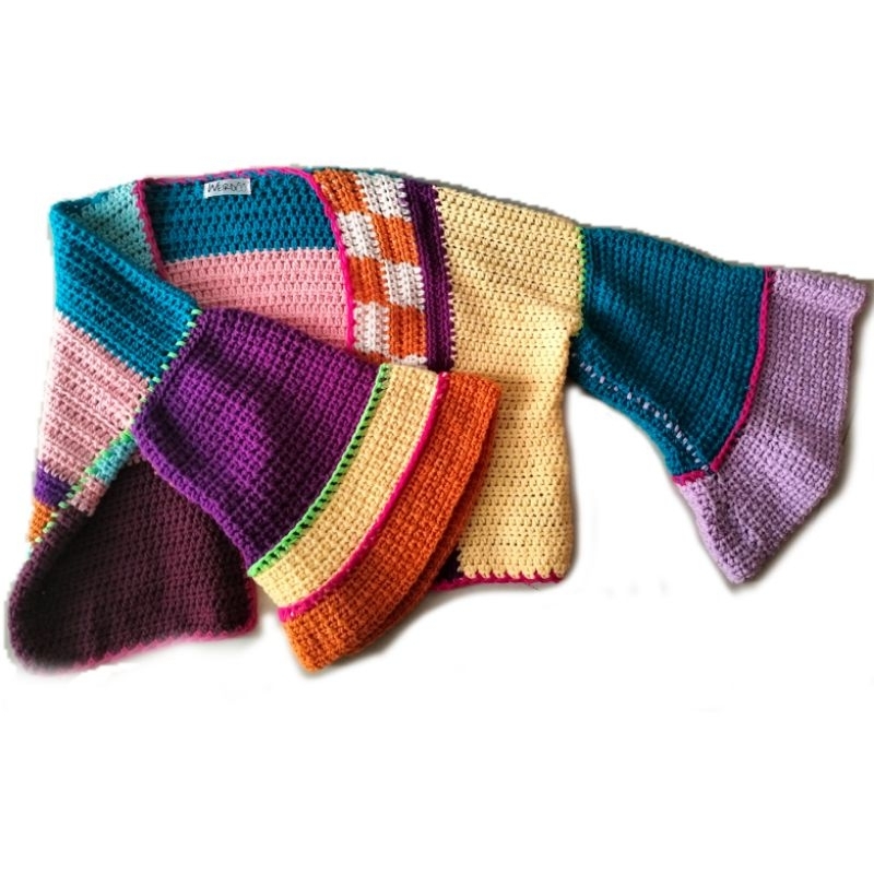 CARDIGAN WEIRDOO RAJUT Colorfull