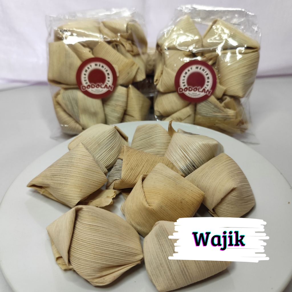 

Kue Wajik Daun Jagung - Wajit Daun Jagung isi 10