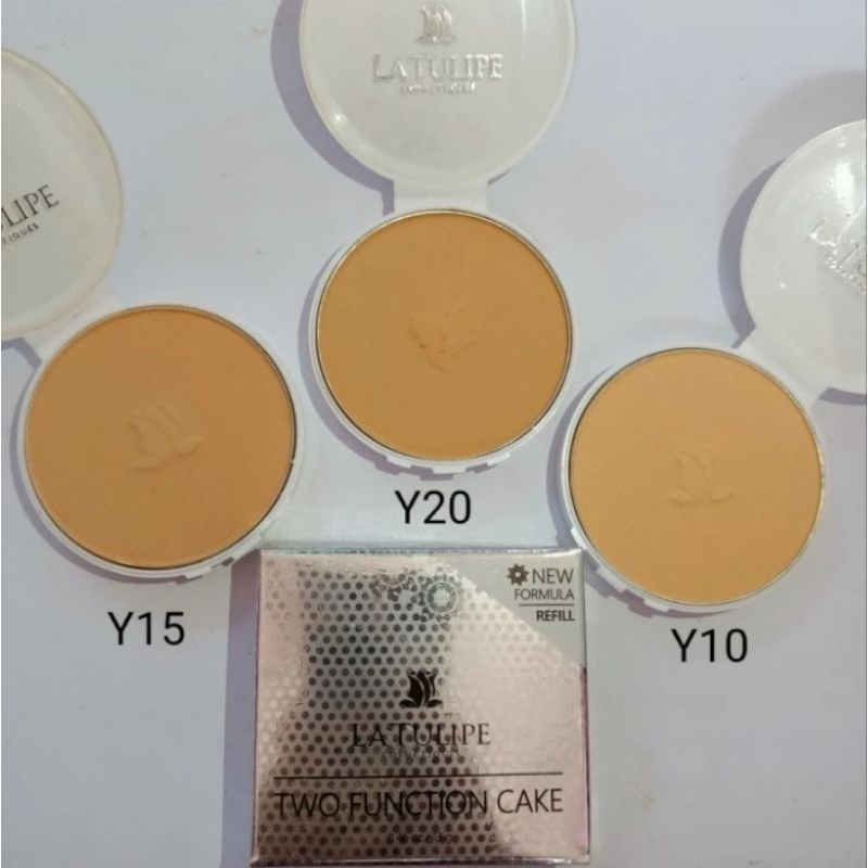 La tulipe twc refil/latulipe isi ulang/bedak padat latulipe/latulipe bulat/isi ulang bulat