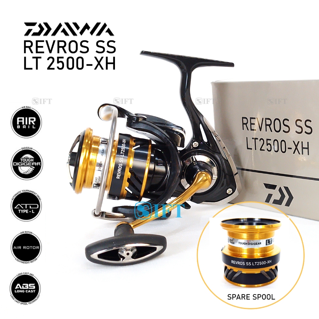 Reel DAIWA REVROS SS LT | Power handle | 2 Spool | Kolam Sungai Laut 2023