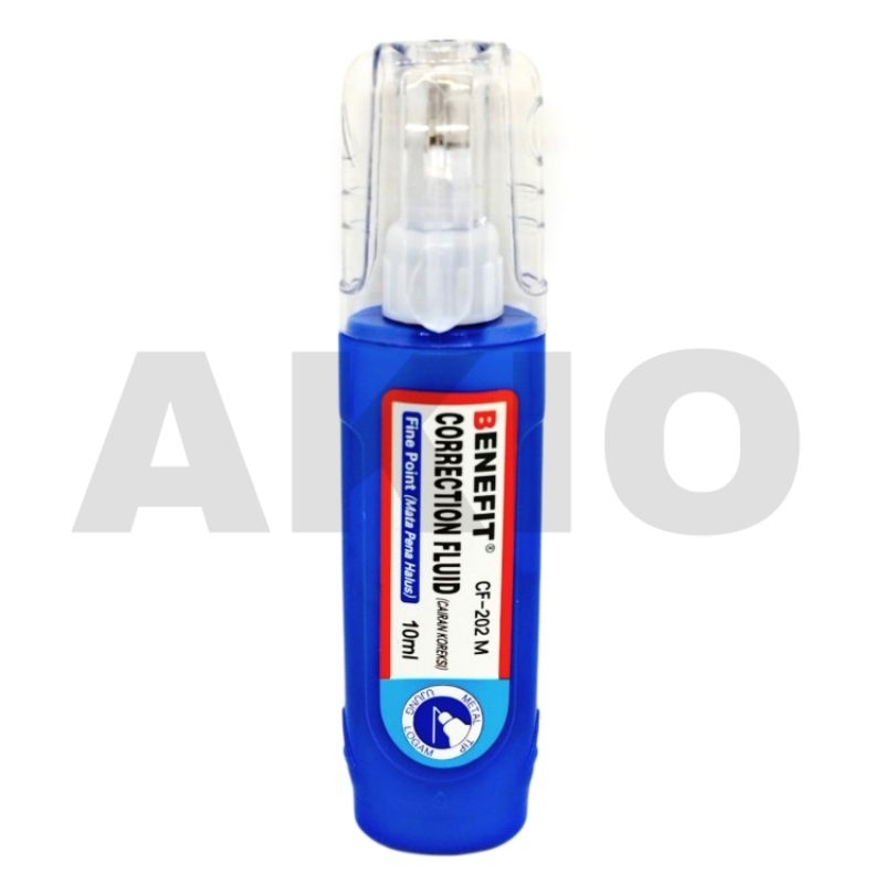 

Tip Ex Cair BENEFIT CF-202M 10 ml Cairan Koreksi Penghapus Correction Fluid Murah