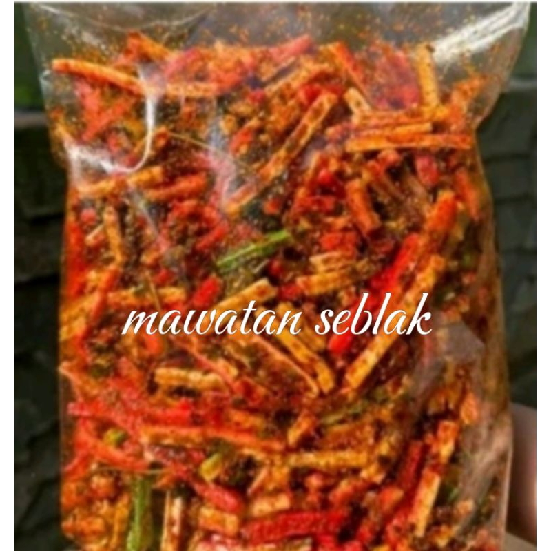 

kerupuk seblak jaat seblak beton pedas 1kg