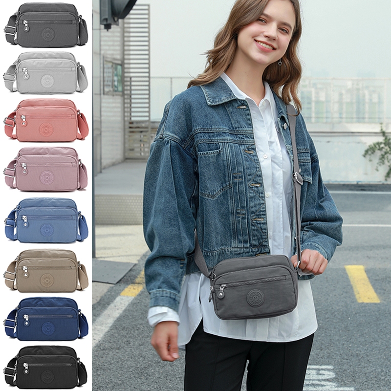 CUCI GUDANG Ready StockMindesa8757 Korean version crossbody bag, multi compartment shoulder bag,