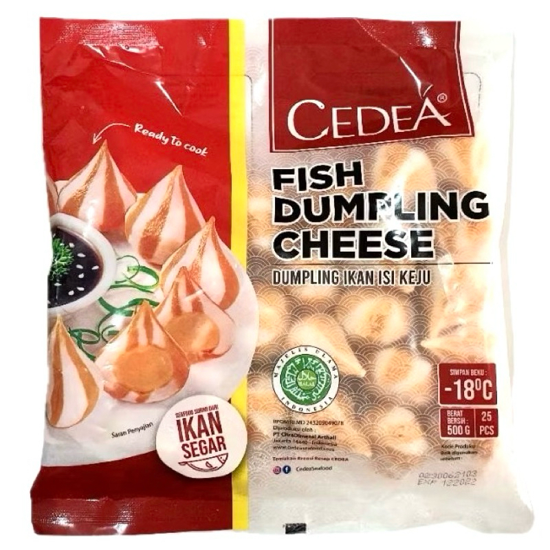 

Cedea Dumpling Cheese Keju 500 gr