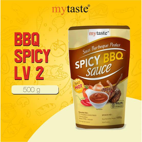 

MYTASTE SAUS BARBEQUE PEDAS / SPICY BBQ SAUCE LEVEL 2 HOT 500GR
