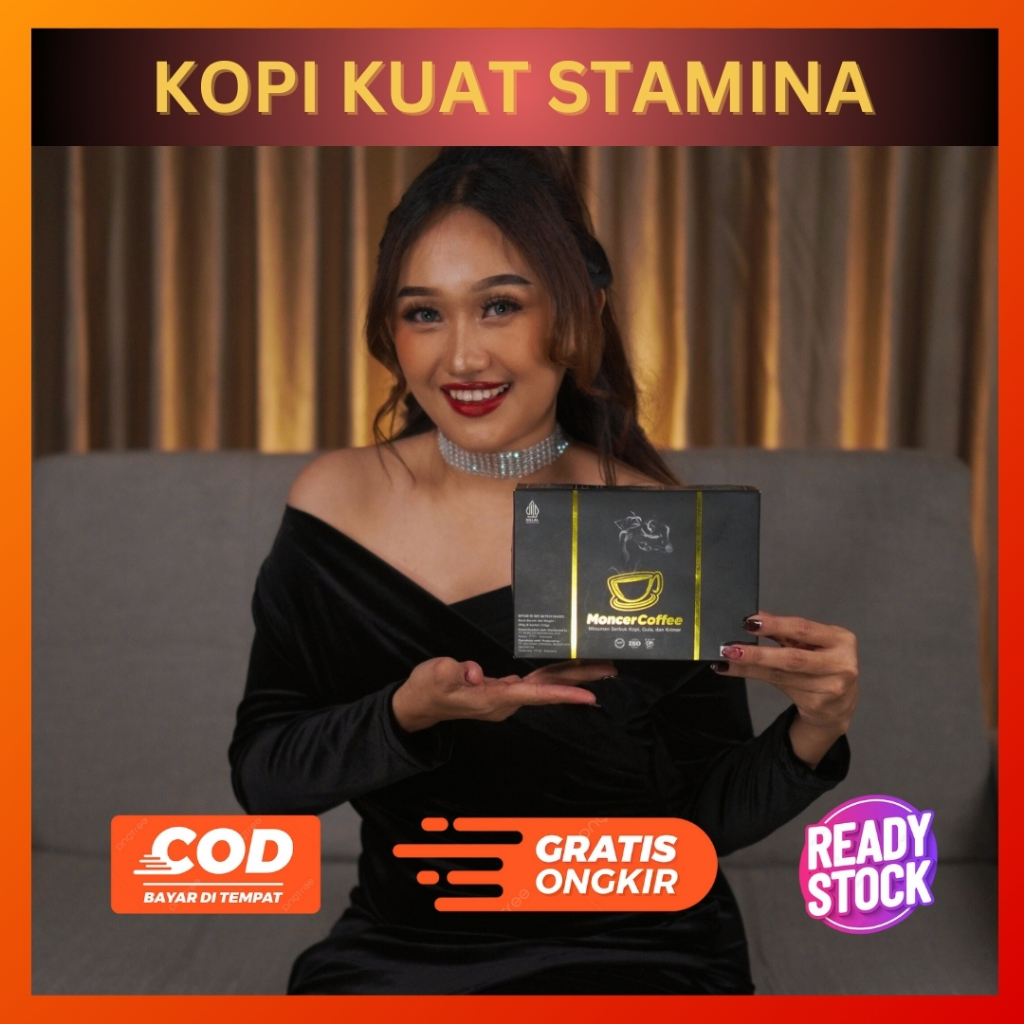 

Monceer Coffee Original Kopi Mocer Penambah Stamina Pria Suplemen Vitalitas Aman Tanpa Efek Samping