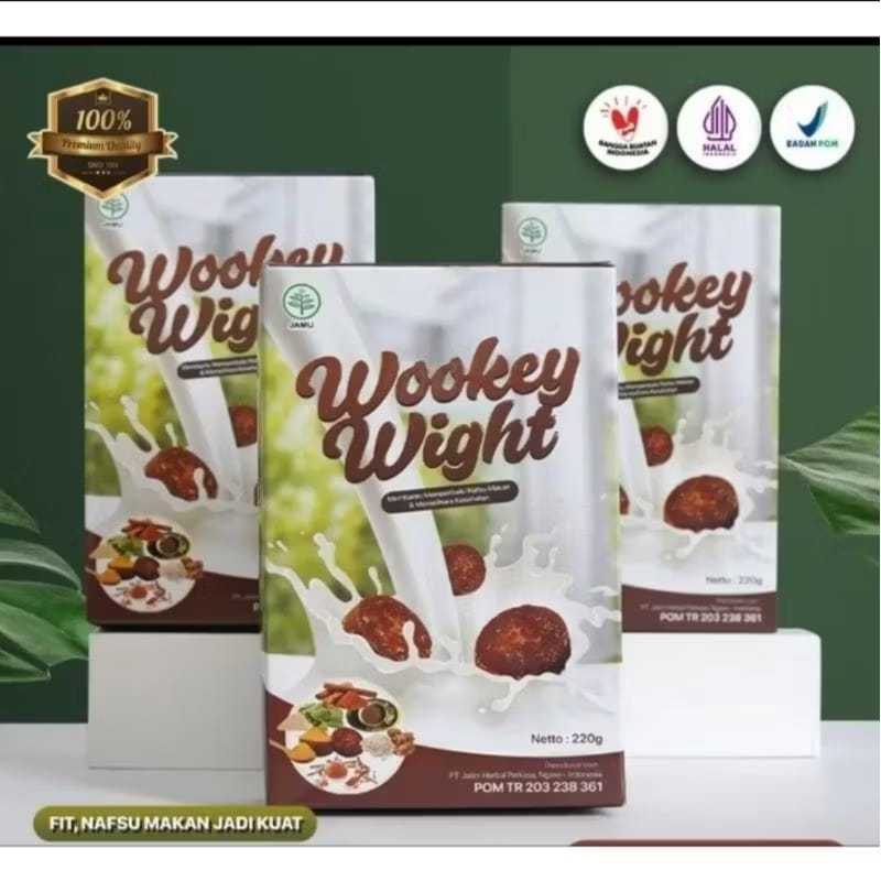 

Wookey Weight Coklat - Susu Penambah Berat Badan Paket 3 Box
