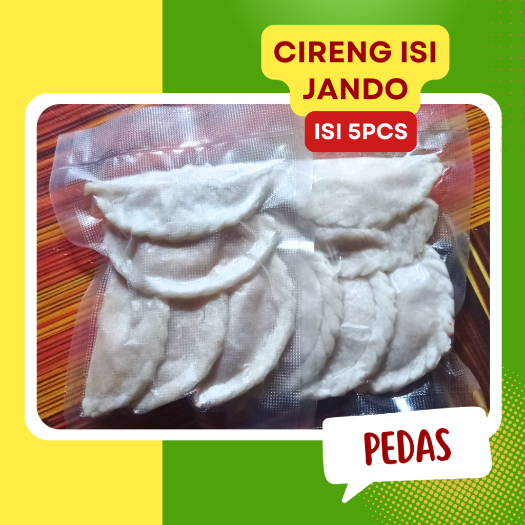 

CIRENG ISI JANDO/LEMAK SAPI RASA PEDAS GURIH DAUN JERUK