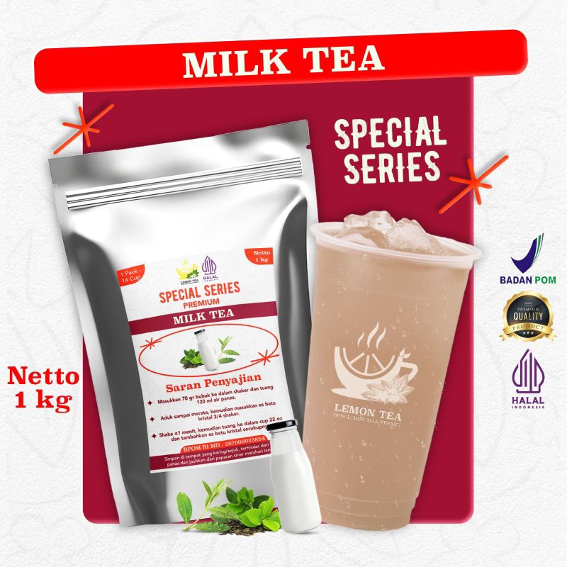 

MILK TEA 1KG/TEH SUSU BUBUK MINUMAN PREMIUM