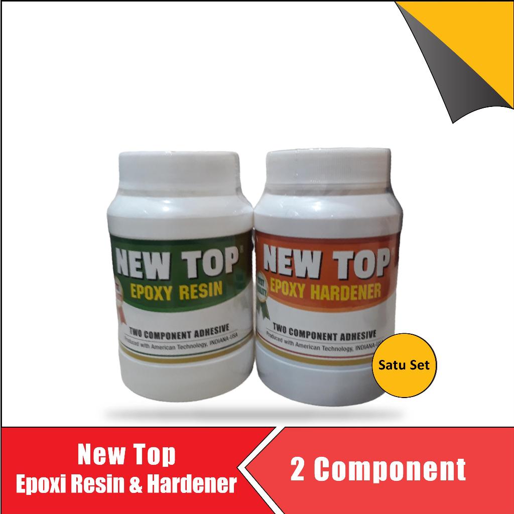 LEM EPOXY RESIN SET 2 DUA KOMPONEN ADHESIVE RESIN MULTI FUNGSI / LEM EPOXY RESIN SET 2 DUA KOMPONEN 
