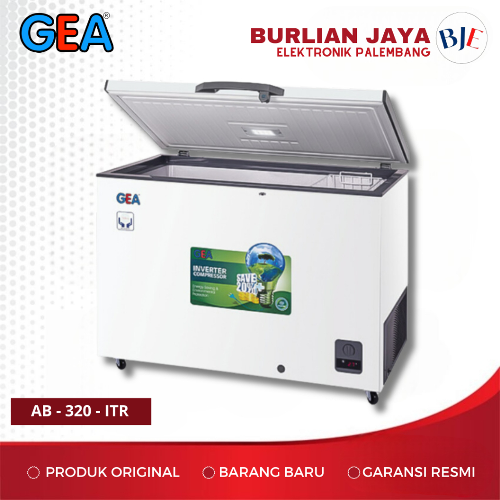 CHEST FREEZER GEA AB-320ITR KULKAS CHEST FREEZER PALEMBANG