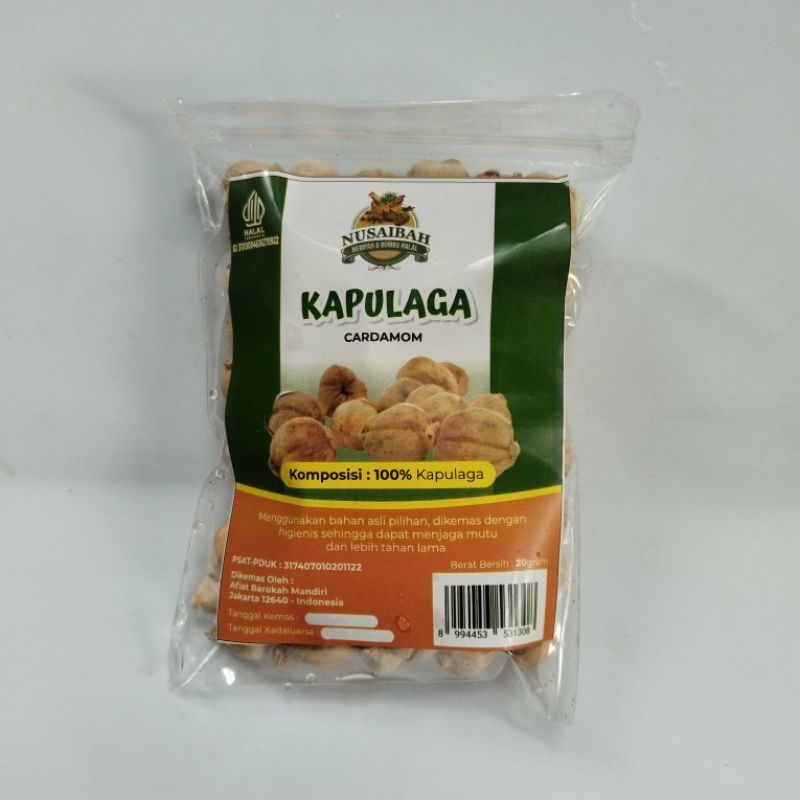 

(Nusaibah) Kapulaga 20g