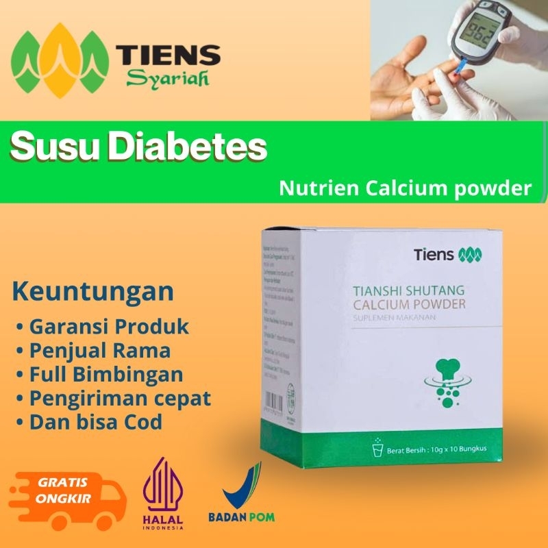 

OBAT CHINA DIABETES - Susu Labu Diabetes SHUTANG CALSIUM POWDER - Susu untuk Mengobati