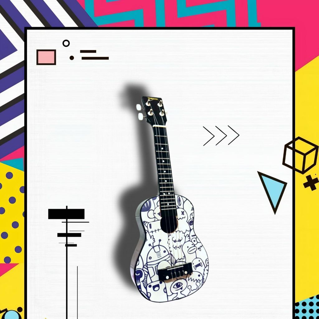 Ukulele Senar 4 Gratis Packing Kayu Yamaha Bonus Pick