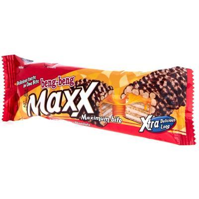 

Beng beng Maxx Wafer Rice Crispy rasa Cokelat 32g