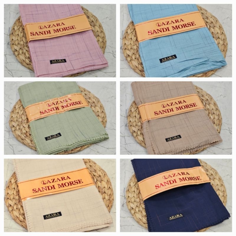 (5 pics) GROSIR segi empat azara SANDI MORSE