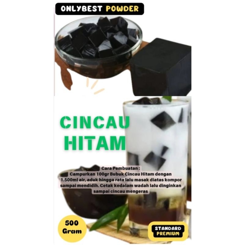 

Bubuk Cincau Hitam 1kg 15Ltr MURAH Standard Premium Onlybest Powder / Cincau Bubuk / Cincau Hitam Bubuk 500 gram / Bubuk Cincau /Cincau Hitam