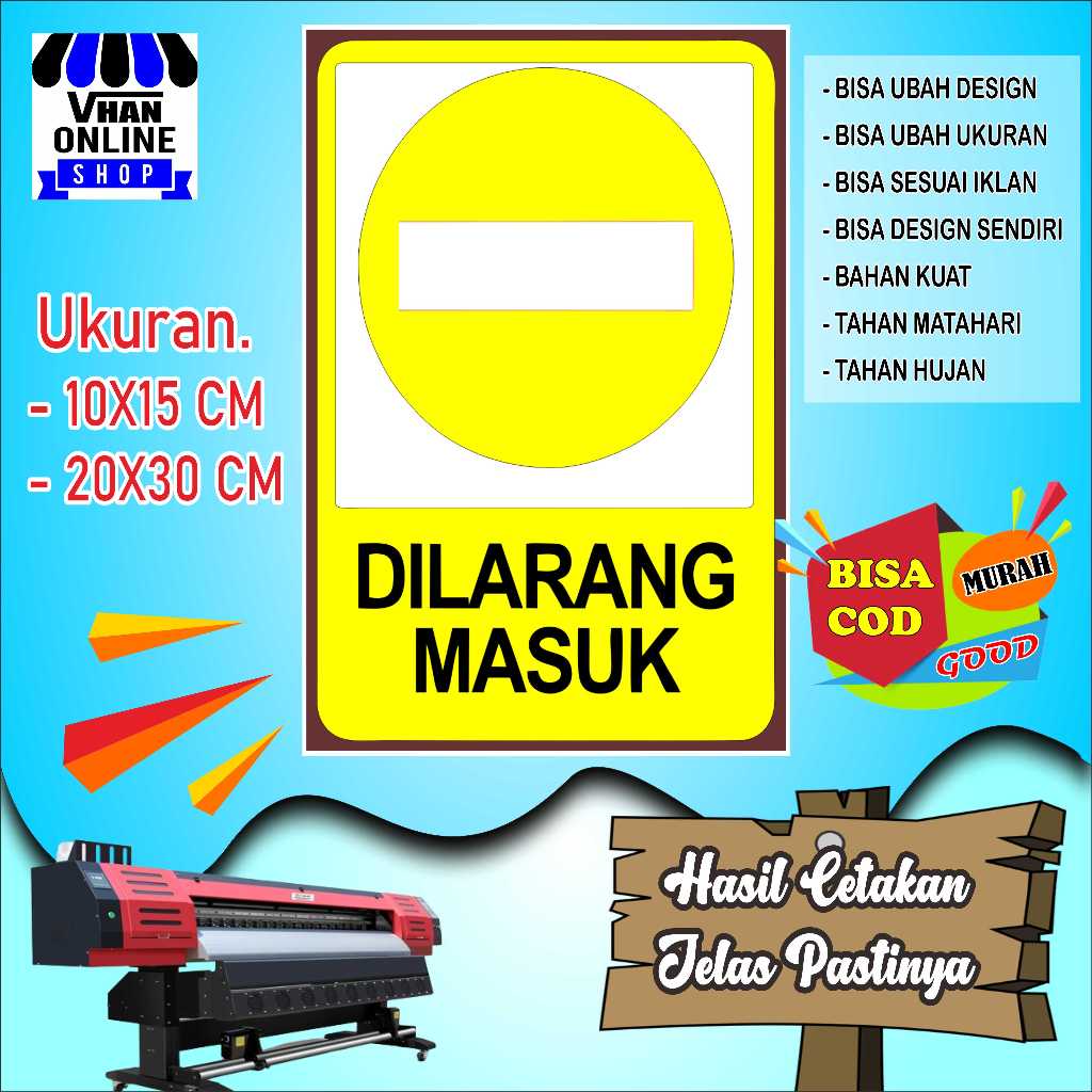 

Cetak Sticker Tempelan Dilarang Masuk Kuing