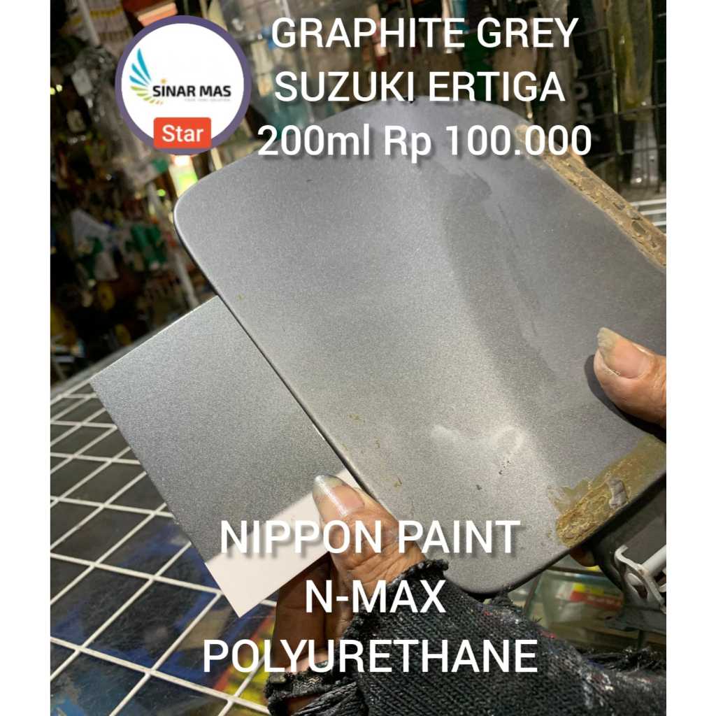 Cat GRAPHITE GREY SUZUKI ERTIGA cat mobil cat PU cat Nippon Paint cat polyurethane cat Custom cat Su