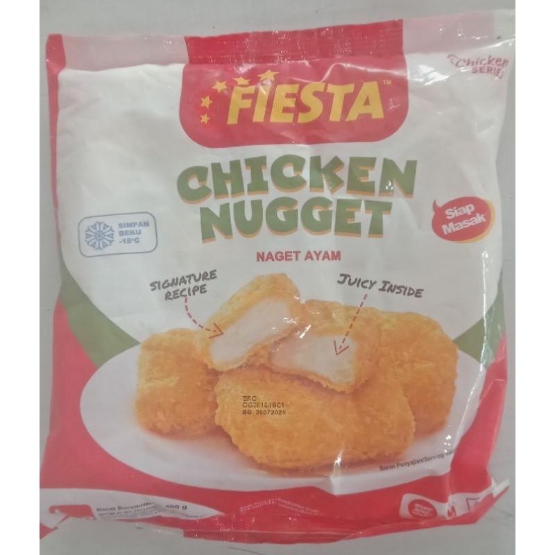 

Fiesta chicken nugget 400gr /naget ayam