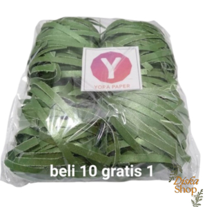 

kertas cacah / serut-parcel / shredded paper leaf green 75gr