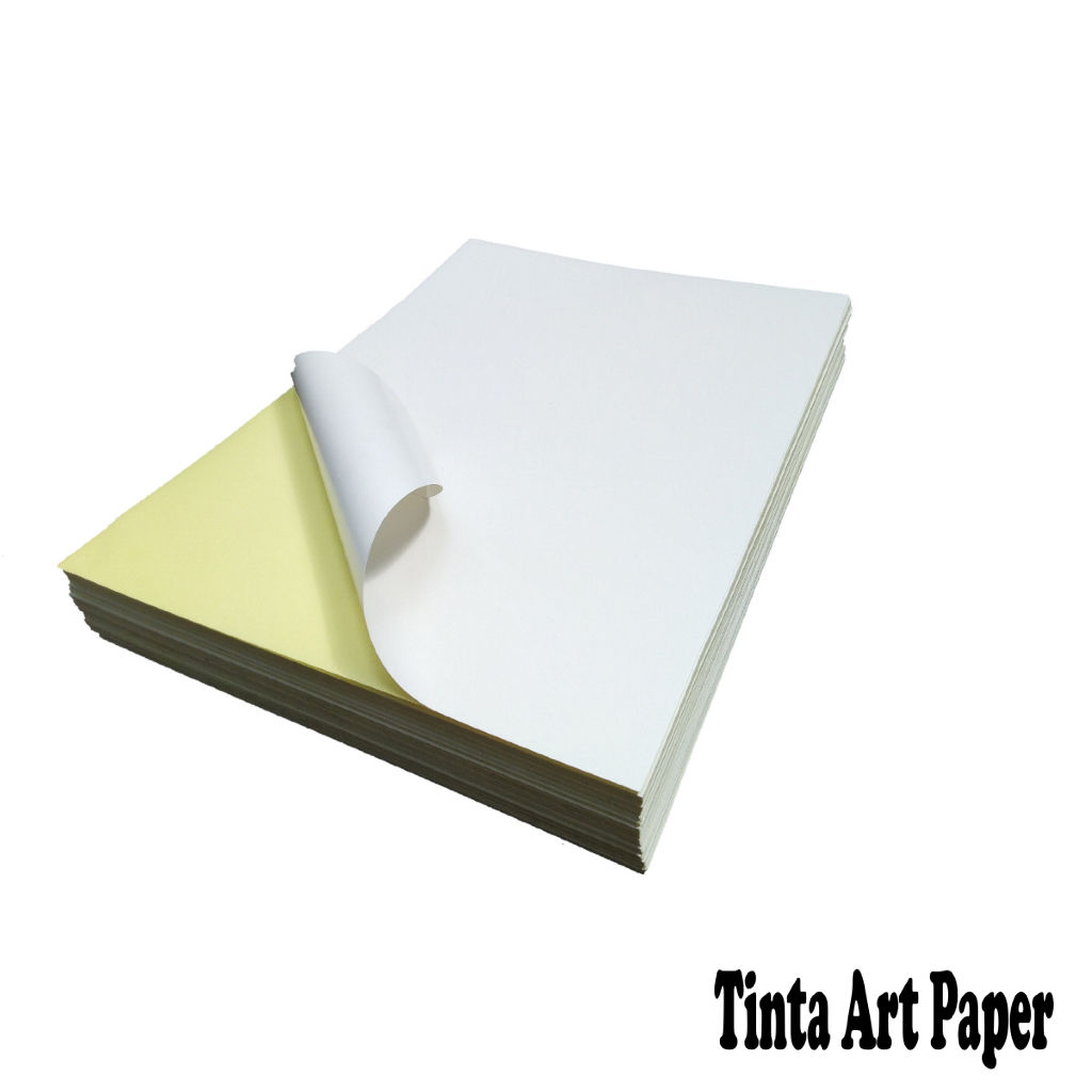 

Hunter Kertas Stiker Cromo A4 Sticker Merek Produk Label Kemasan Brand Logo Usaha Tinta Art Paper