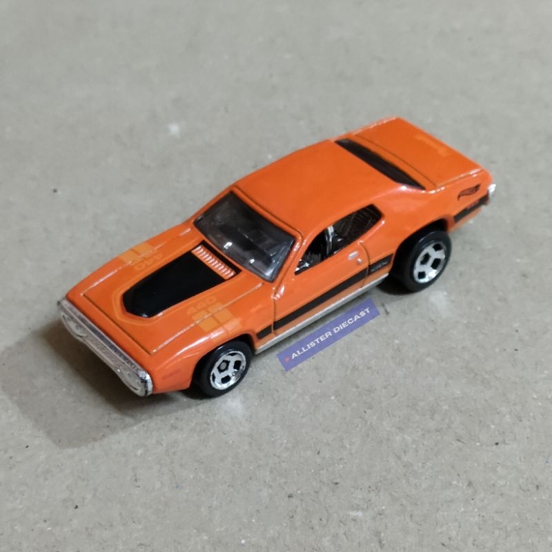 LOOSE Hot Wheels 71 Plymouth GTX Orange Hotwheels Plymouth GTX Orange HW